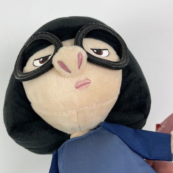 Edna Mode 12 inch Incredibles Disney Store Plush NWT Pixar stuffed toy - Picture 8 of 11
